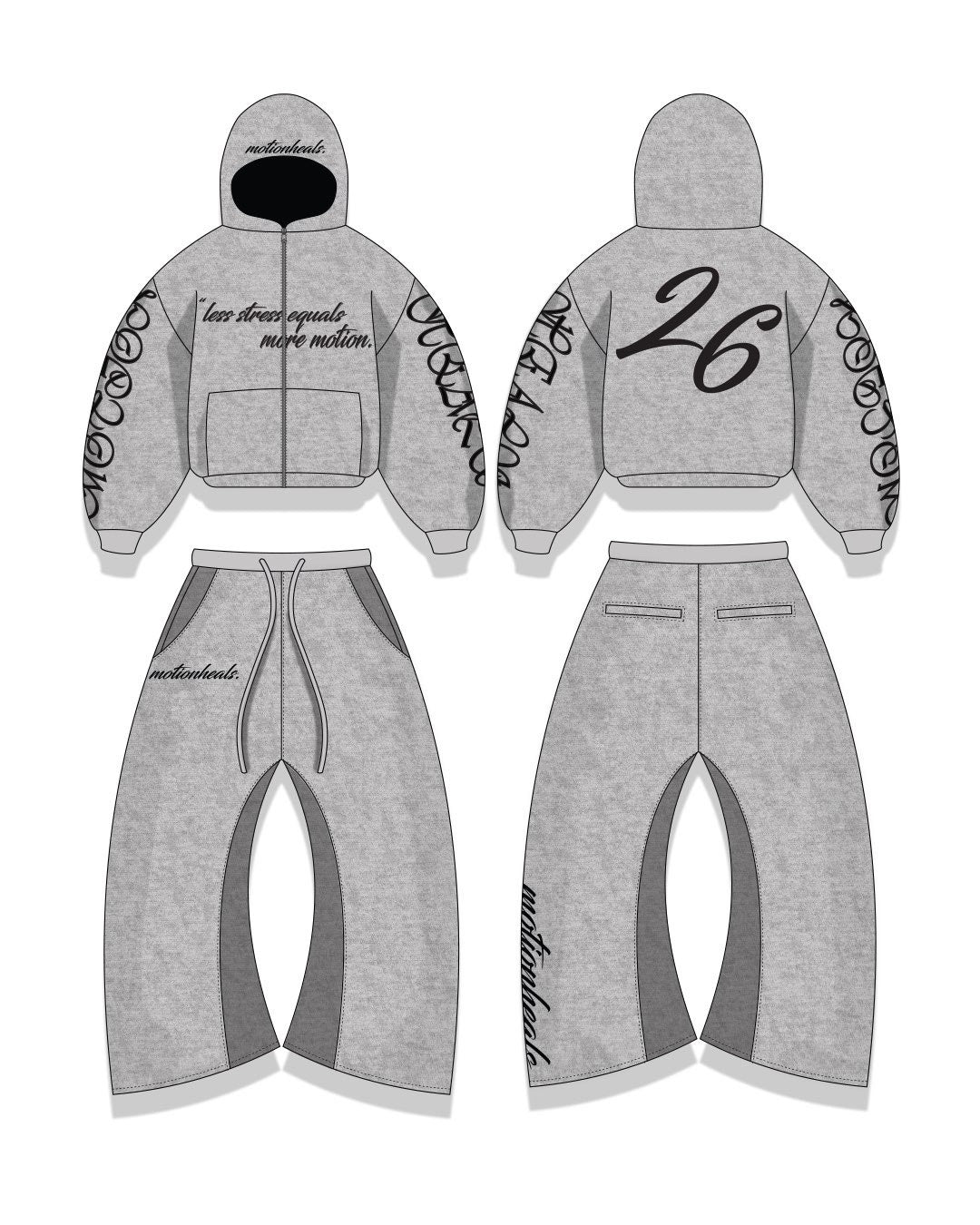 Grey Less Stress = More Motion